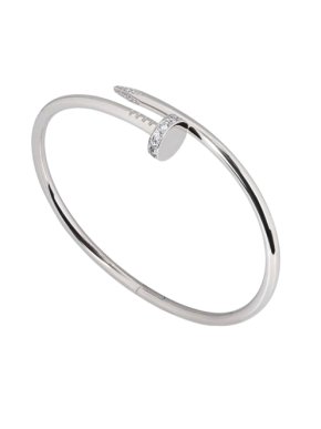 White Gold Diamond Set Juste Un Clou Bracelet 1