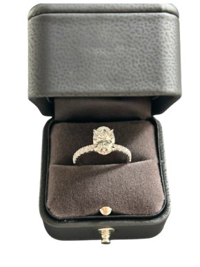 2.51 Carat Lab Diamond Ring 1