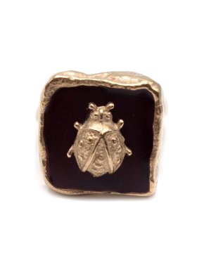 Dior Jardin D'Hiver Gold Ladybird Ring 1