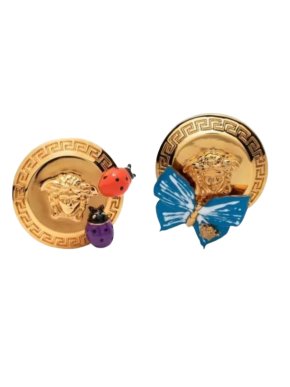 Versace Dua Lipa Butterfly Medusa Earrings 1