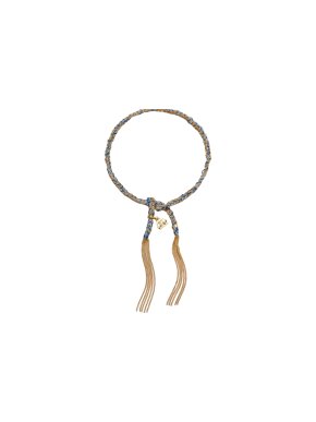 Caroline Bucci 18k Yellow Gold Silk Tie Balance Bracelet 1