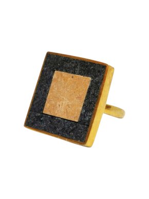 Pippa Small Sterling Silver And Lapis Ring 1