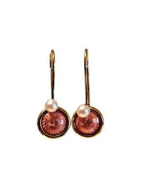 Victor Mayer Limited Edition Enamel And Akoya Pearl Earrings 1