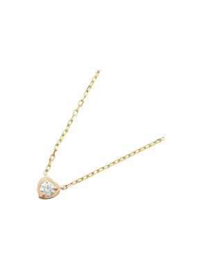 Cartier Cartier d'Amour Diamond Heart Rose Gold Necklace 1