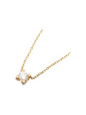 Cartier C de cartier Diamond Gold Necklace 1