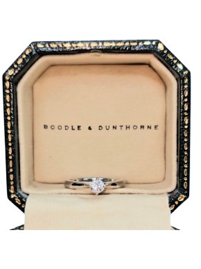 Boodles White Gold Brilliant Solitaire Diamond 1