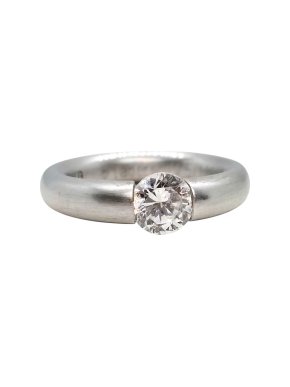 Neissing 1ct Mossanite Set Spannring 1
