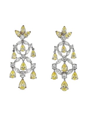Anabela Chan Canary Chandelier Earrings