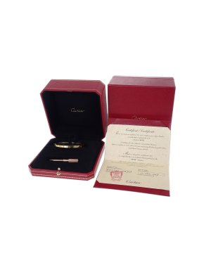 Cartier Love Bracelet 18K Rose Gold Small Size 16