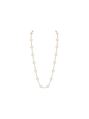 Van Cleef & Arpels Long Vintahe Alahambra Necklace