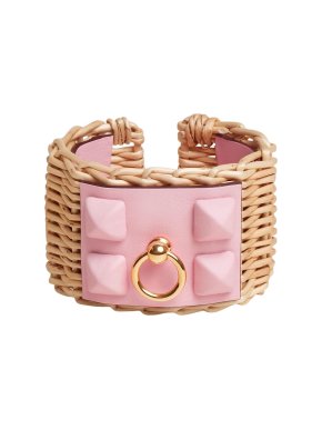 Hermes Pink MedorPicnic Sakura Bracelet