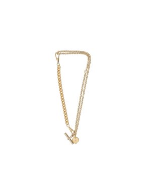 Tilly Sveaas Gold Moi + Toi Mixed Link Necklace Set