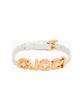 Gucci White Motif Bracelet