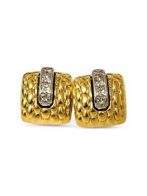 Fope Vendome Collection Diamond Set Earrings