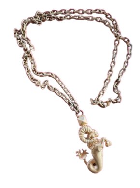Valentino Zodiakos Collection Metal Necklace
