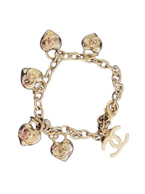 Chanel CC Lock Charm Bracelet