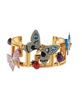 Versace X Dua Lipa Embellished Bracelet