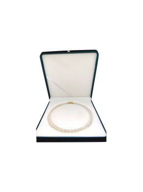 0711 Tbilisi Freshwater Pearl & 14ct Yellow Gold Necklace