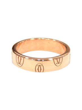 Cartier 18ct Rose Gold Happy Birthday Ring 50