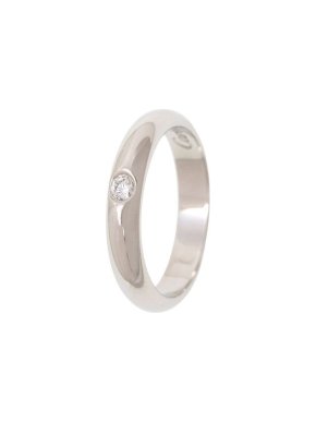 Cartier Platinum 1895 White Diamond Solitaire Ring 48