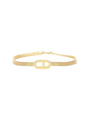 Dior CD Mesh Chain Bracelet