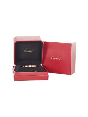 Cartier 18ct Rose Gold Love Bracelet 17cm