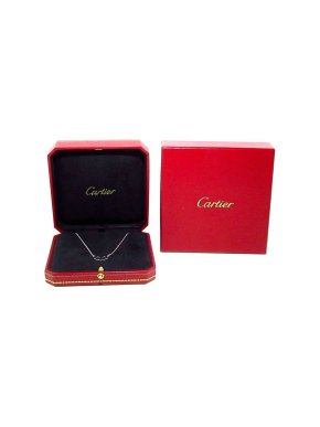 18ct White Gold Heart of Cartier Pendant Necklace