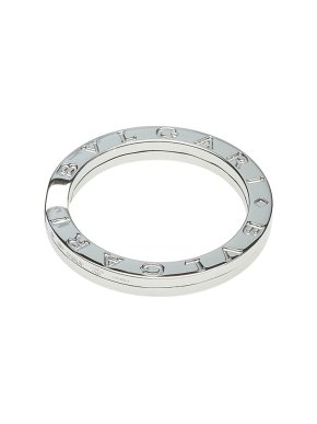 Bvlgari 18ct white gold B-Zero1 ring 50