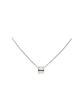 Bvlgari 18ct white gold B.Zero1 pendant necklace