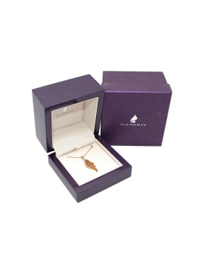 Magerit 18ct yellow gold & white diamond small Armonia necklace