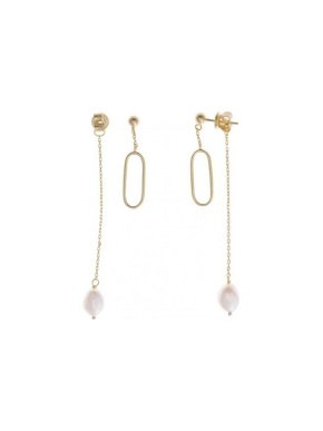 Salvatore Plata Pearl Drop Hook Earrings