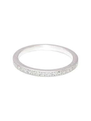 Boodles Vintage Half-Hoop Brilliant Cut Diamond Single Ring - Size 7