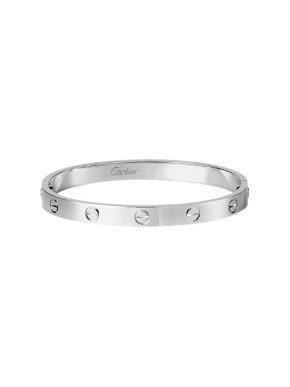 Cartier 18ct white gold Love bracelet 18cm
