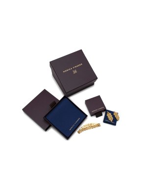 Monica Vinader x Doina 18ct gold vermeil Heirloom chain bracelet & earrings