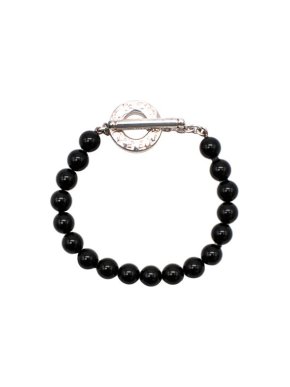 Tiffany & Co. Black Onyx Beaded Bracelet