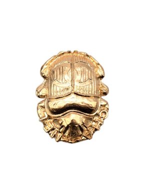 Chanel Paris/Egypt Gold Tone Scarab Brooch