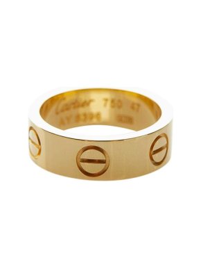 Cartier 18ct yellow gold Love ring 47