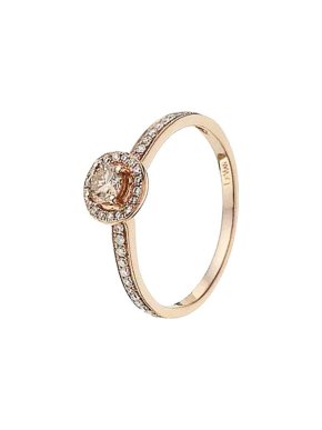 Le Vian 14ct Rose Gold Chocolate Diamond Ring