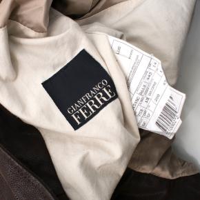 Gianfranco Ferre Brown Leather Jacket 10