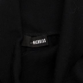 Nicholas Black Cotton Oversized Rollneck  Top 2