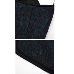 Phillip Lim Green and Navy Textured Skirt 10