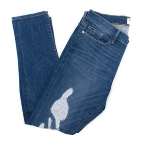 Frame Le Garcon Blue Skinny Jeans 10