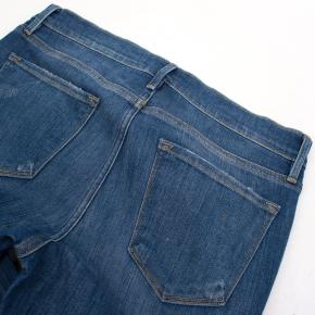 Frame Le Garcon Blue Skinny Jeans 7