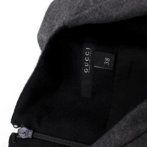 Gucci Grey Wool Tailored Dress 6