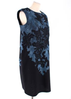Ermanno Scervino Lace Applique Shift Dress 7