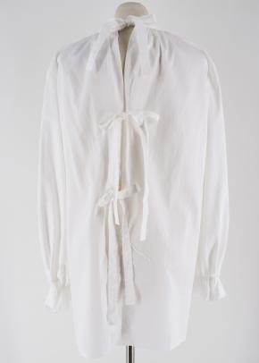 Johnathan Cohen White Tie-back Long Sleeved Tunic 3