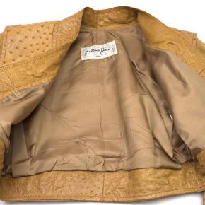 Jean Claude Jitois Tan Ostrich Jacket 4