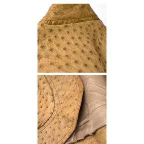 Jean Claude Jitois Tan Ostrich Jacket 5