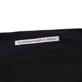 Alessandra Rich Black Cotton Tunic 5
