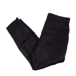 Haider Ackermann Black Silky Cropped Trousers 3